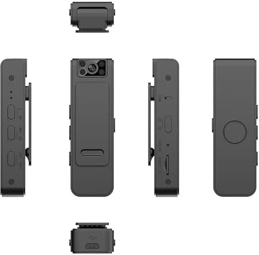 HD 1080p Body Camera – Night Vision, WiFi & Portable Security Cam